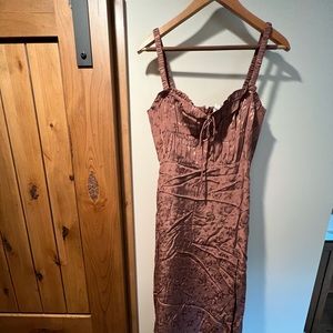 Mauve dress